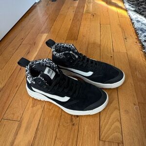 Vans Black and White UltraRange Sneakers